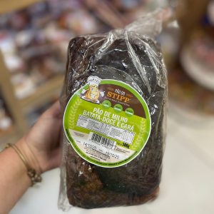 PÃO DE MILHO BATATA-DOCE E CARÁ